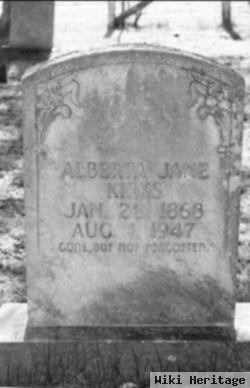 Alberta Jane Smith Kirks