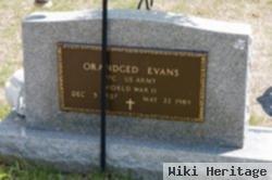 Orandged "orange" Evans