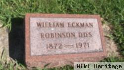 Dr William Eckman "will" Robinson