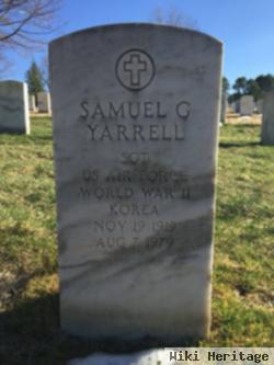 Samuel G Yarrell