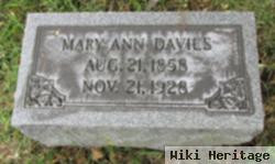 Mary Ann James Davies