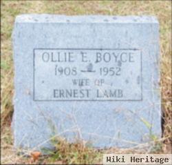 Ollie E. Boyce Lamb