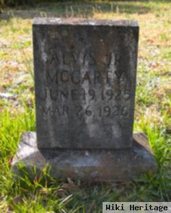 Alvis L Mccarty, Jr