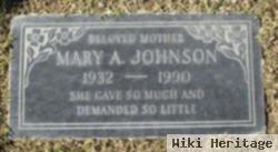 Mary A Smith Johnson