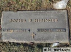 Sophia B Harmon Hidinger