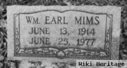 William Earl Mims, Sr