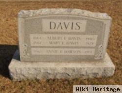 Albert F Davis