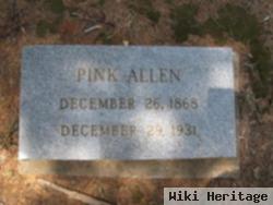 William Uriah Pinkney "pink" Allen