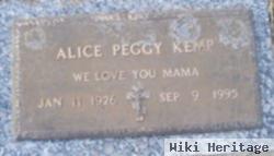 Alice Peggy Kemp