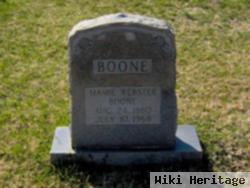 Mary Mamie Webster Boone