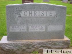 Bessie K. Billerbeck Christe