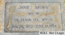 Janie Brown Mccoy