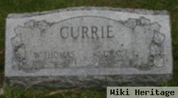 William Thomas "thomas" Currie