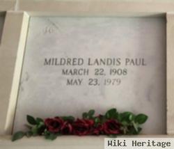 Mildred Frances Landis Paul