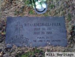 Rita Koeshall Filek