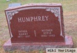 Effie Belle Graves Humphrey