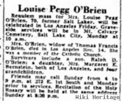 Louise I Pegg O'brien