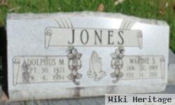 Adolphus M Jones