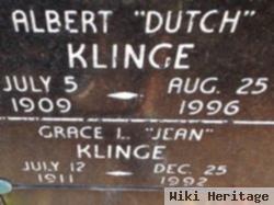 Albert "dutch" Klinge