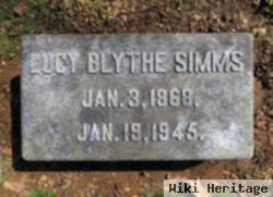 Lucy Blythe Simms