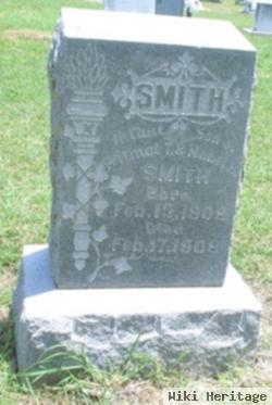 Infant Son Smith