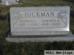 Henrietta L Hickman