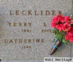 Terry L. Lecklider