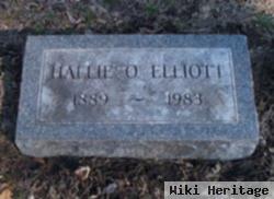 Hallie O. Elliott