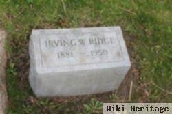 Irving W Ridge