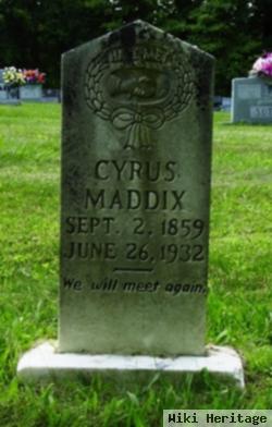 Cyrus Maddix