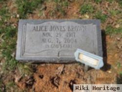 Alice Jones Brown