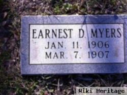 Earnest D Myers