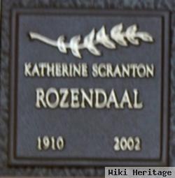 Katherine Scranton Rozendaal