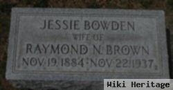 Jessie Bowden Brown