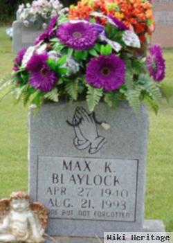 Max K. Blaylock