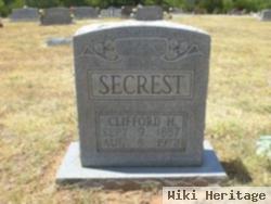 Clifford H Secrest