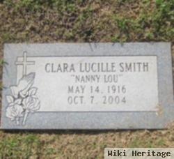 Clara Lucille "nanny Lou" Smith