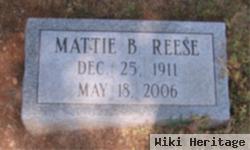 Mattie L Barnette Reese