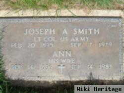 Joseph A Smith