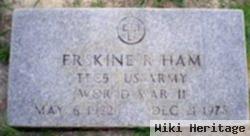 Erskine R Ham