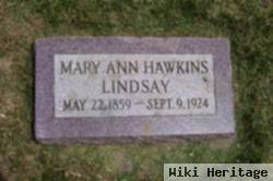 Mary Ann Hawkins Lindsay