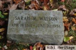 Sarah M Johnson Watson