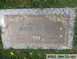 Bertie Lee Hart