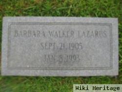 Barbara Walker Lazarus