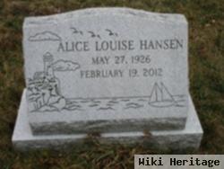 Alice Louise Hansen