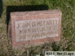 John D. Mccarty