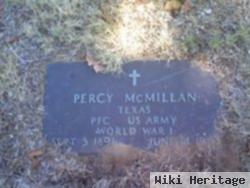 Pfc Percy Mcmillan