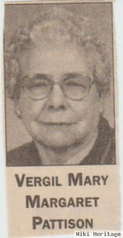 Vergil Mary Margaret Clure Pattison