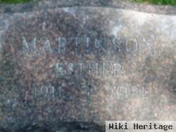 Esther Gundrun Martinson