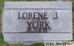 Lorene James York